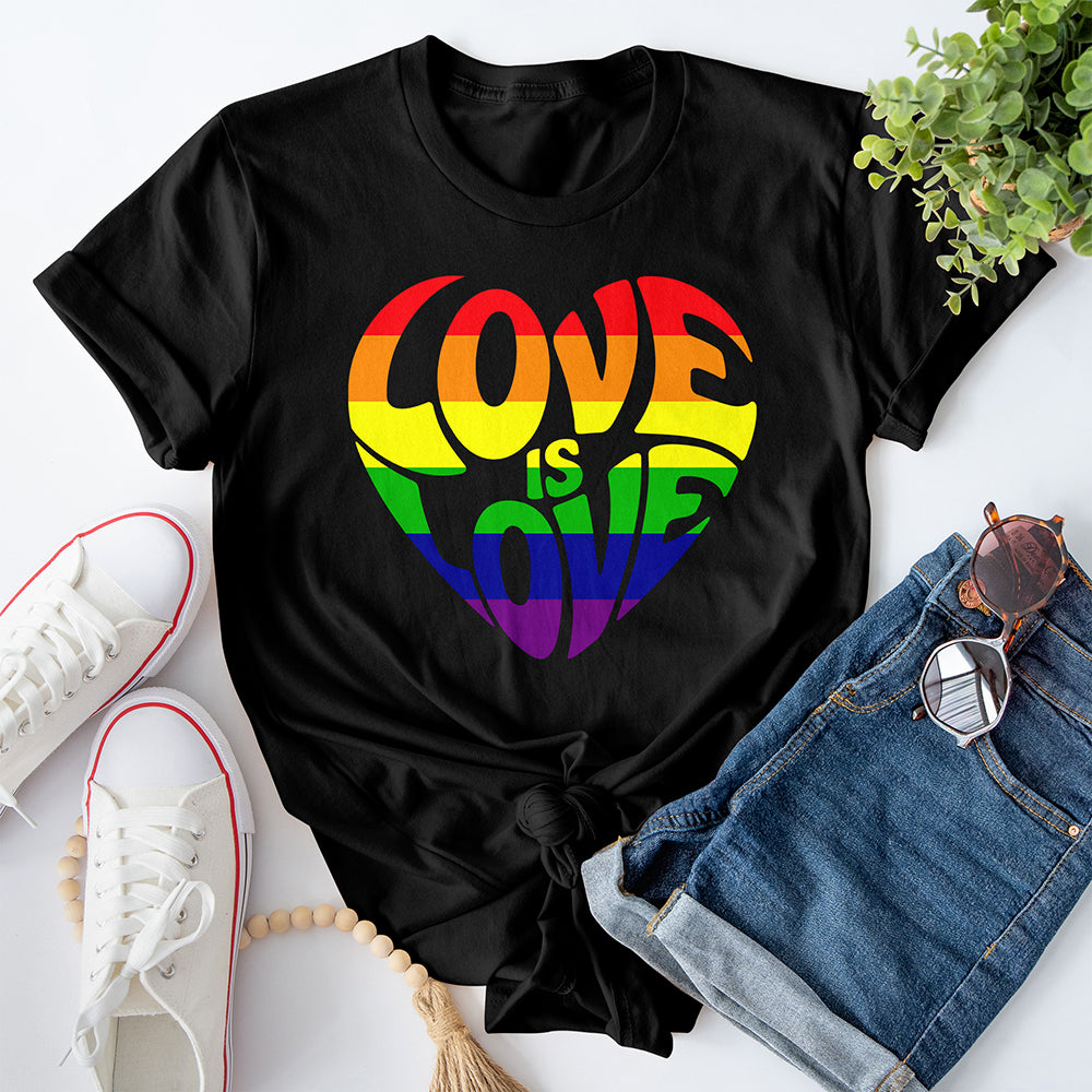 Love is Love Heart Tee