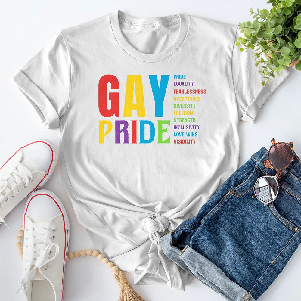 Gay Pride Acceptance Tee