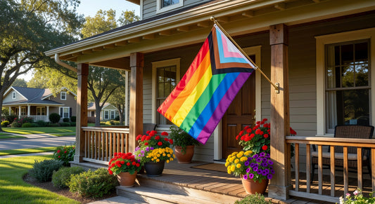 How to Display a Pride Flag at Home (Indoor and Outdoor)