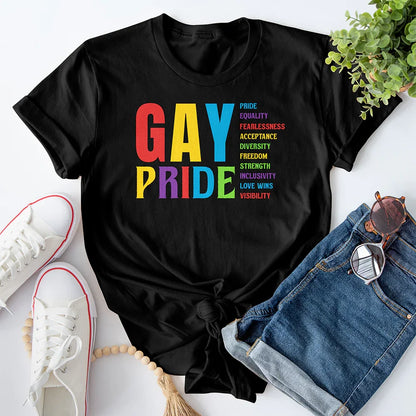 Gay Pride Acceptance Tee