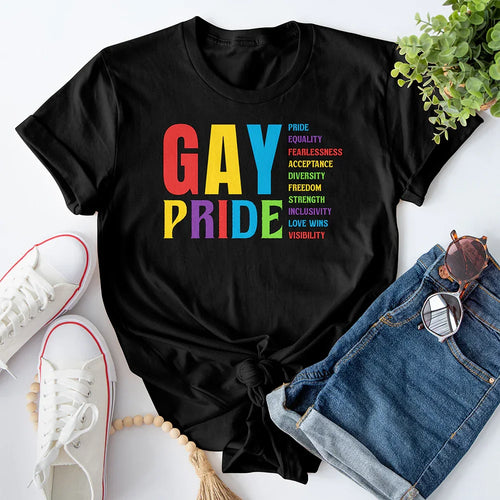 Gay Pride Acceptance Tee