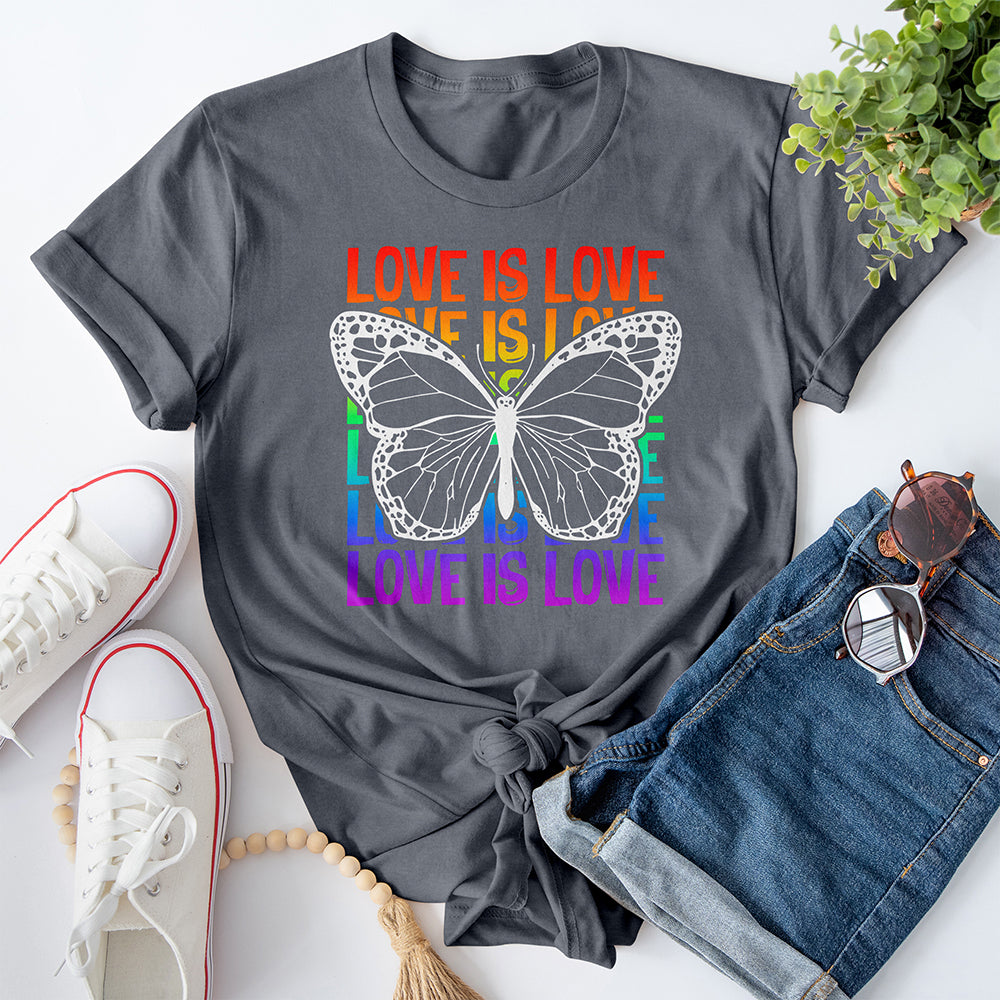 Love is Love Butterfly Offer — Charcoal