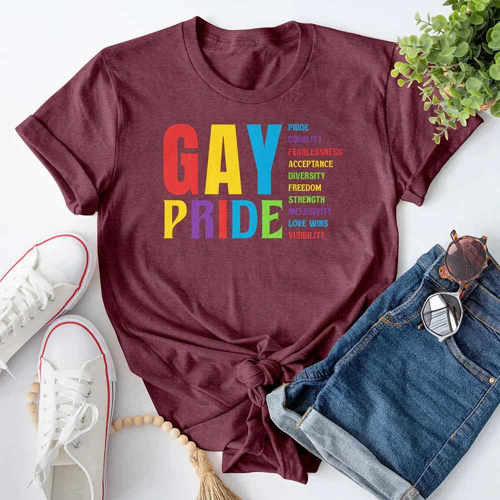 Gay Pride Acceptance Tee