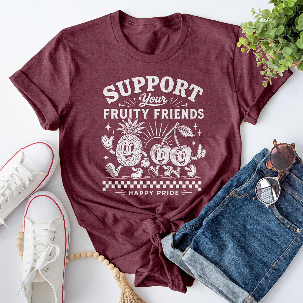 Fruity Friends — Heather Maroon