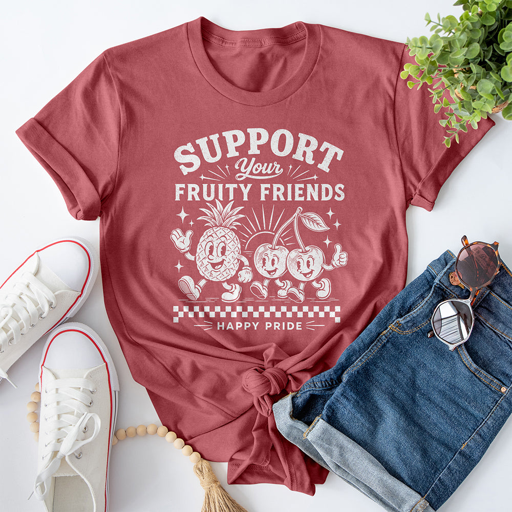 Fruity Friends — Heather Red