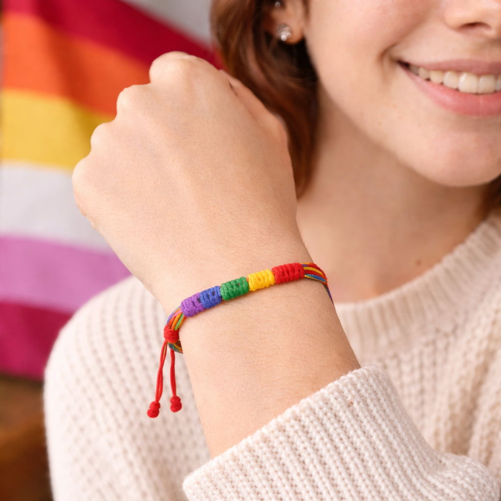 Pride Rainbow Bracelet