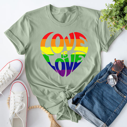 Love is Love Heart Tee