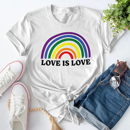 Love is Love Rainbow Tee