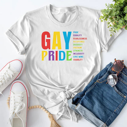 Gay Pride Acceptance Tee