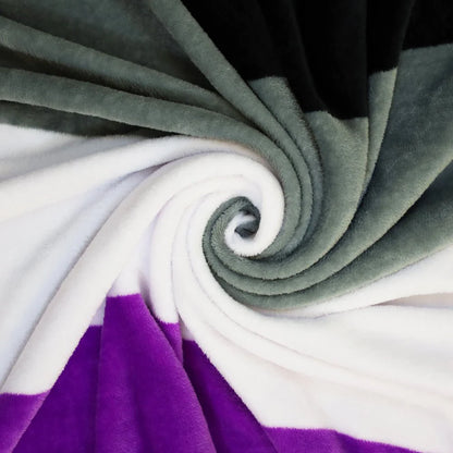 Asexual Soft Plush Blanket