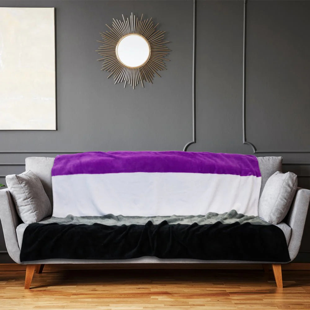 Asexual Soft Plush Blanket