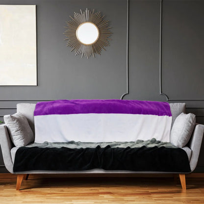 Asexual Soft Plush Blanket