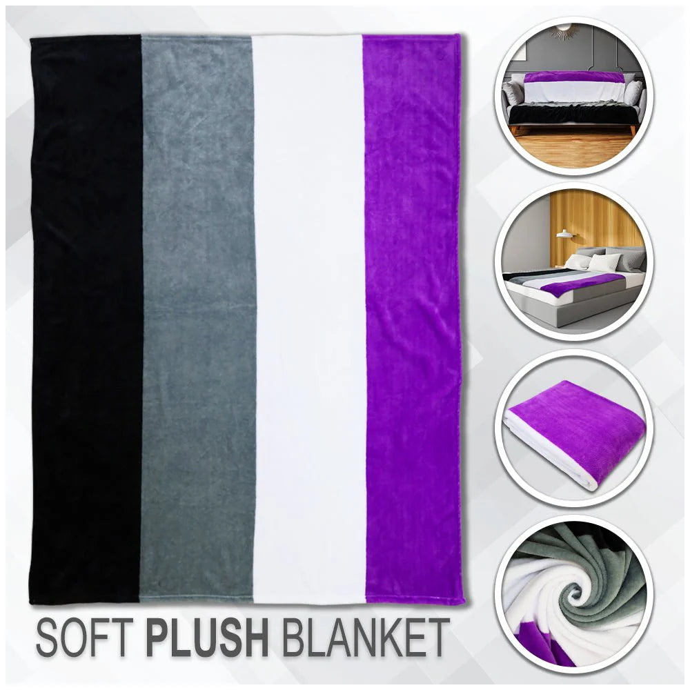 Asexual Soft Plush Blanket