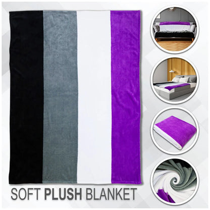 Asexual Soft Plush Blanket