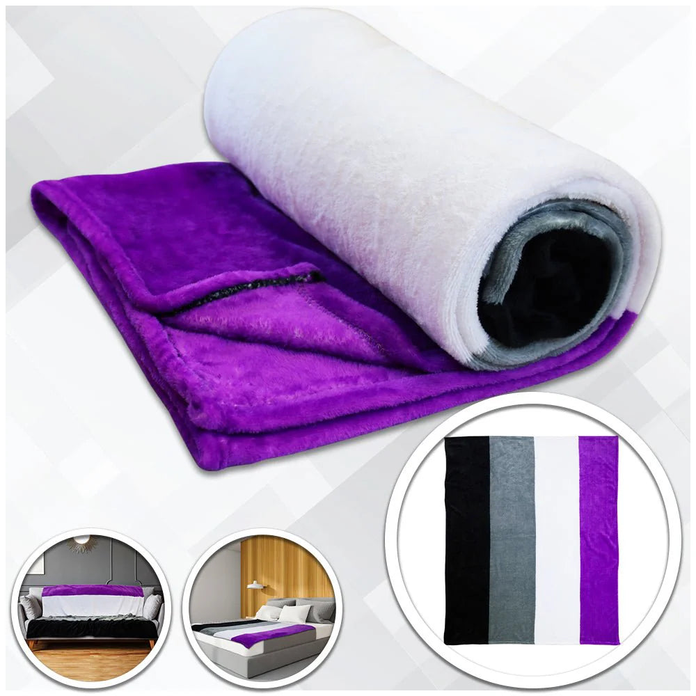 Asexual Soft Plush Blanket