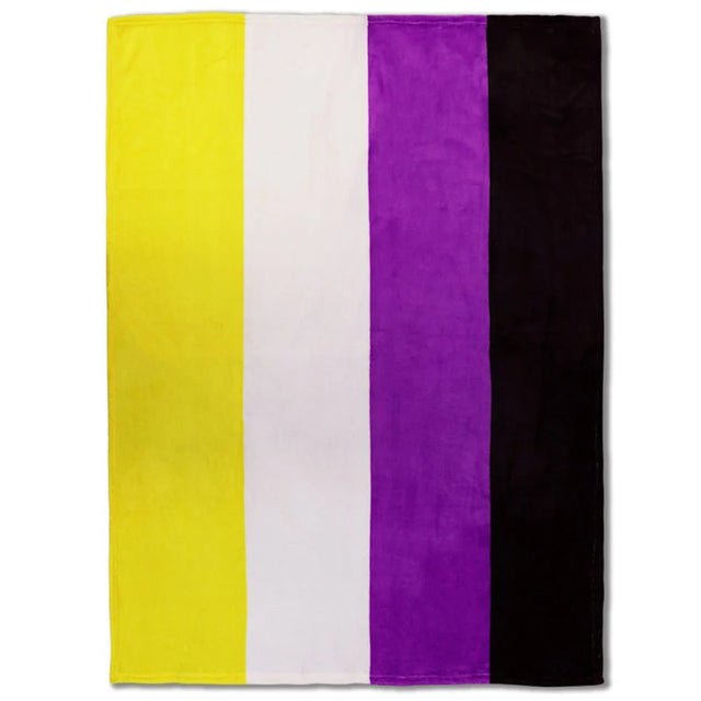 Non-Binary Soft Plush Blanket