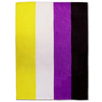 Non-Binary Soft Plush Blanket