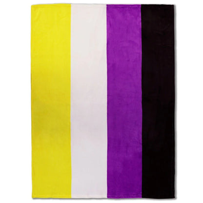 Non-Binary Soft Plush Blanket