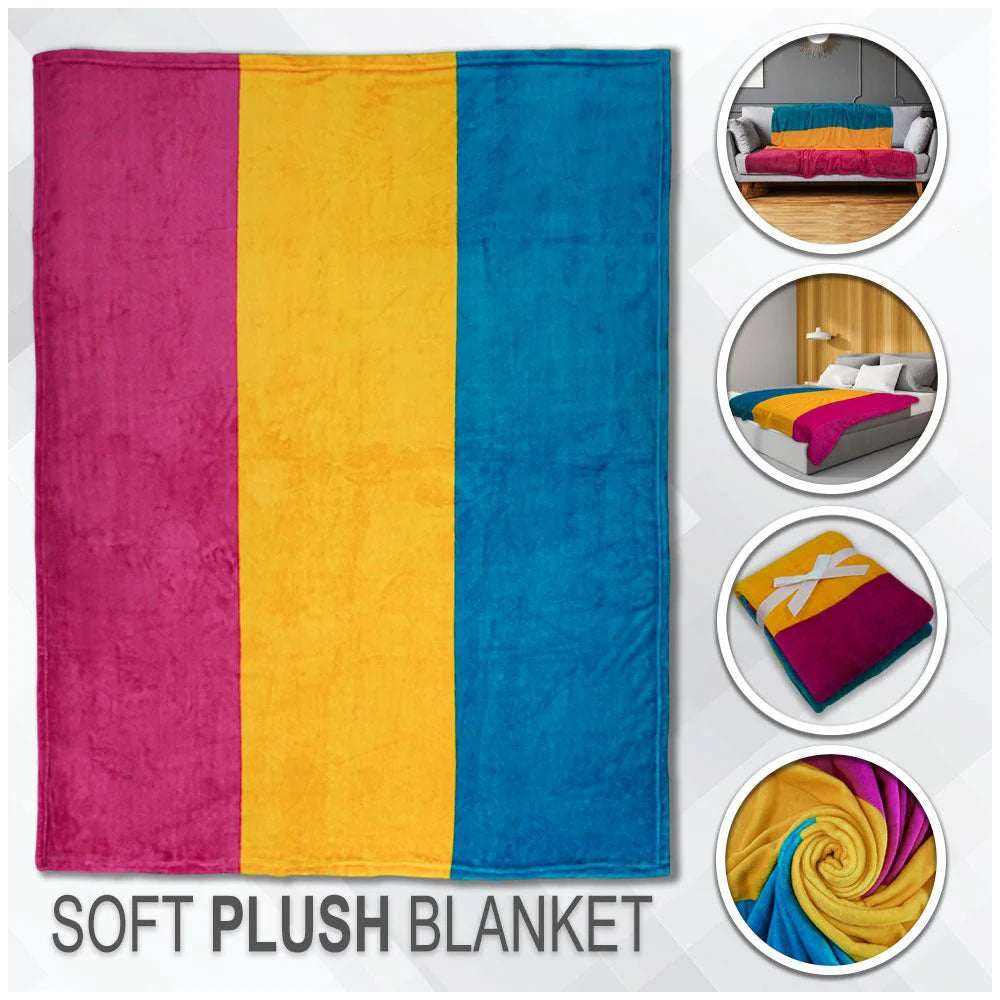 Pansexual Soft Plush Blanket