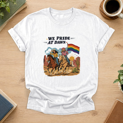 Pride At Dawn Tee — White