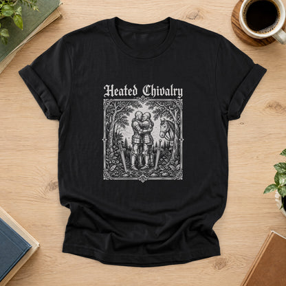 Heated Chivalry Tee — Black