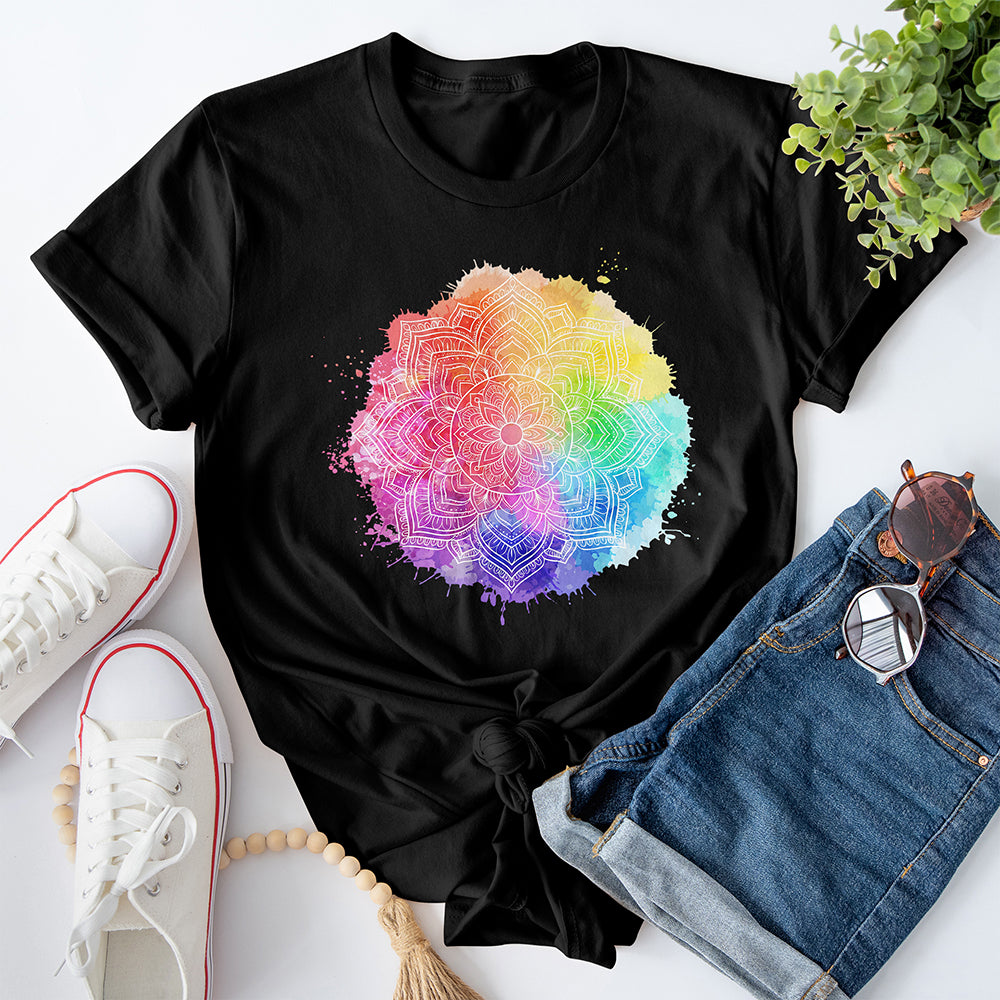 Gay Mandala Tee - Black