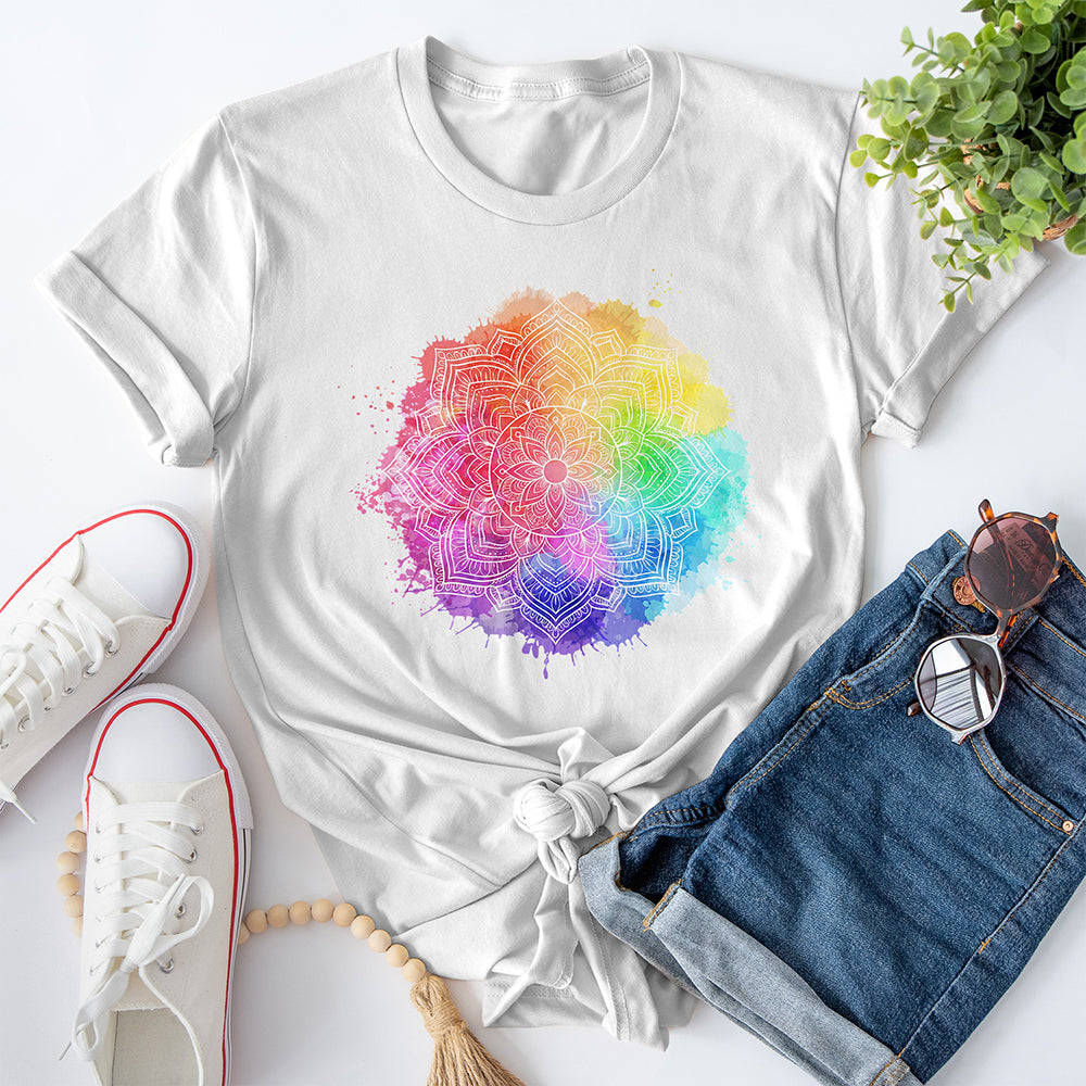 Gay Mandala Tee - White