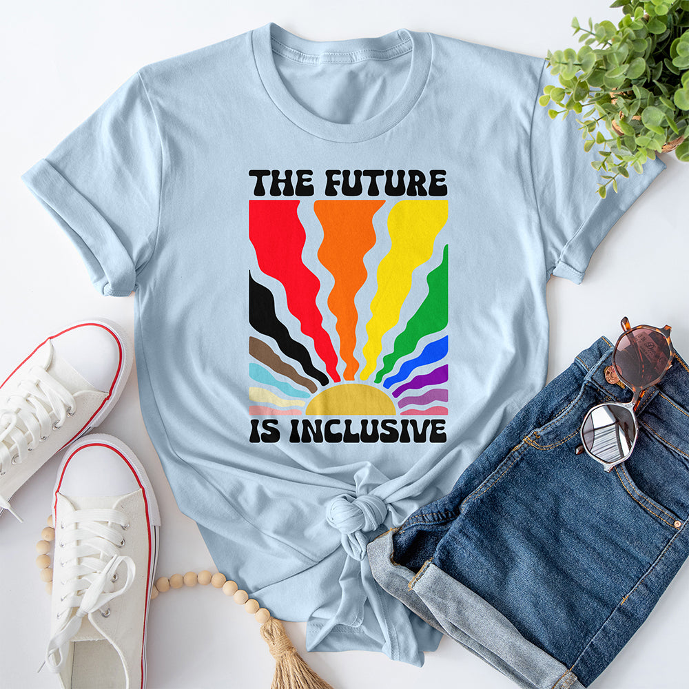 The future is inclusive Tee - Light Blue