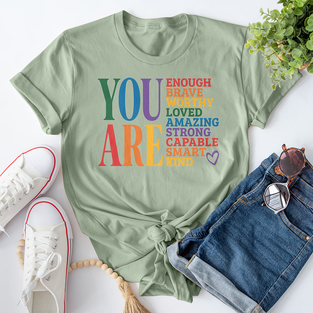 You Are Gay Tee - Sage