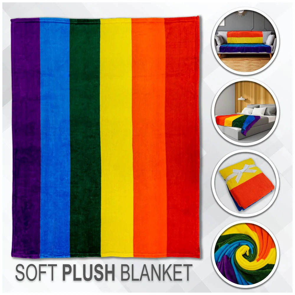 LGBTQ+ Pride Soft Plush Blanket
