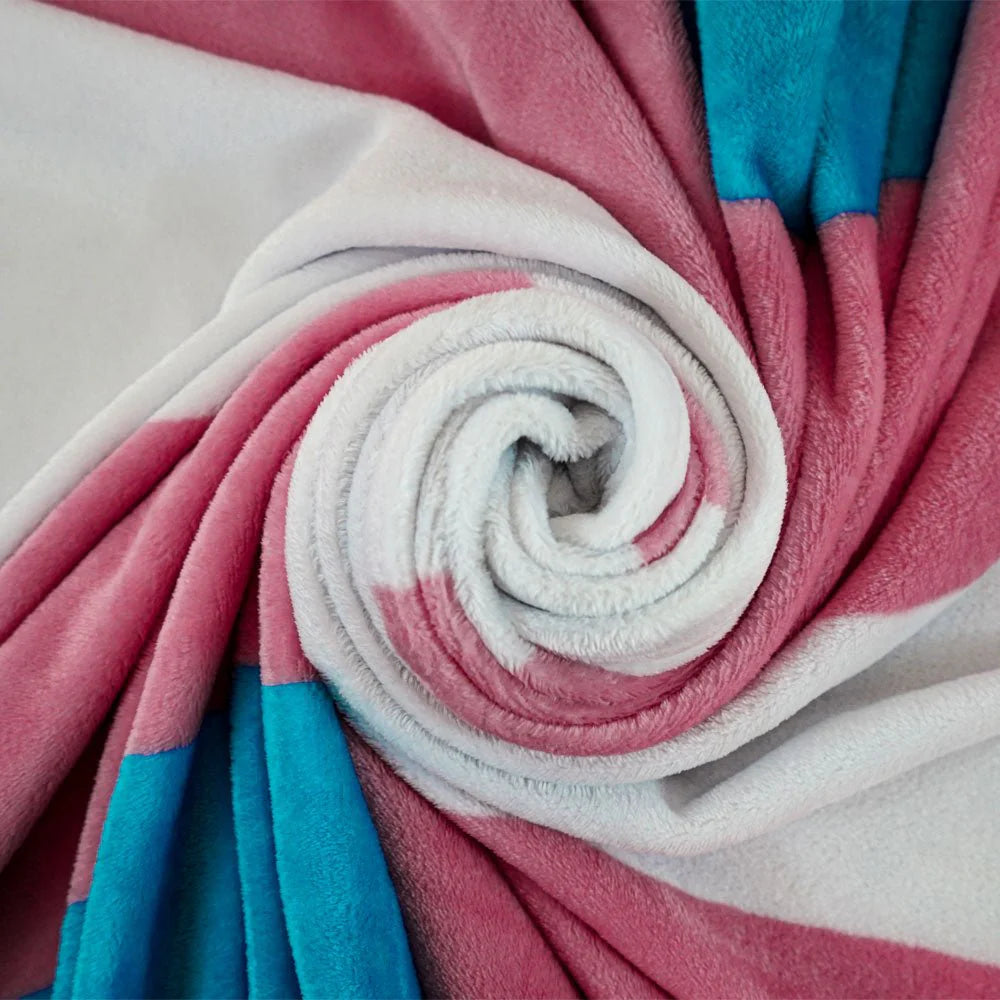 Transgender Soft Plush Blanket