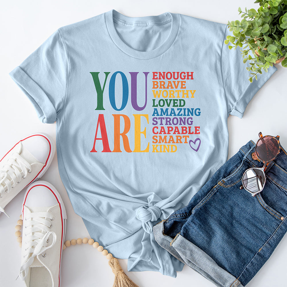 You Are Gay Tee - Light Blue